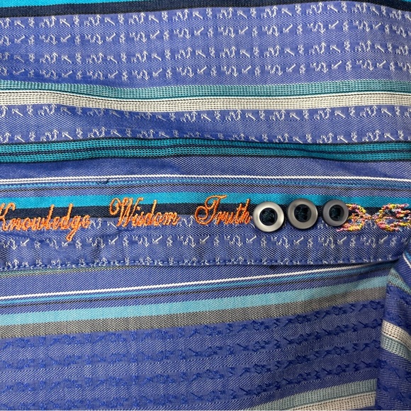 Robert Graham Men’s Long Sleeve Button Down Shirt - Size M - Picture 12 of 13